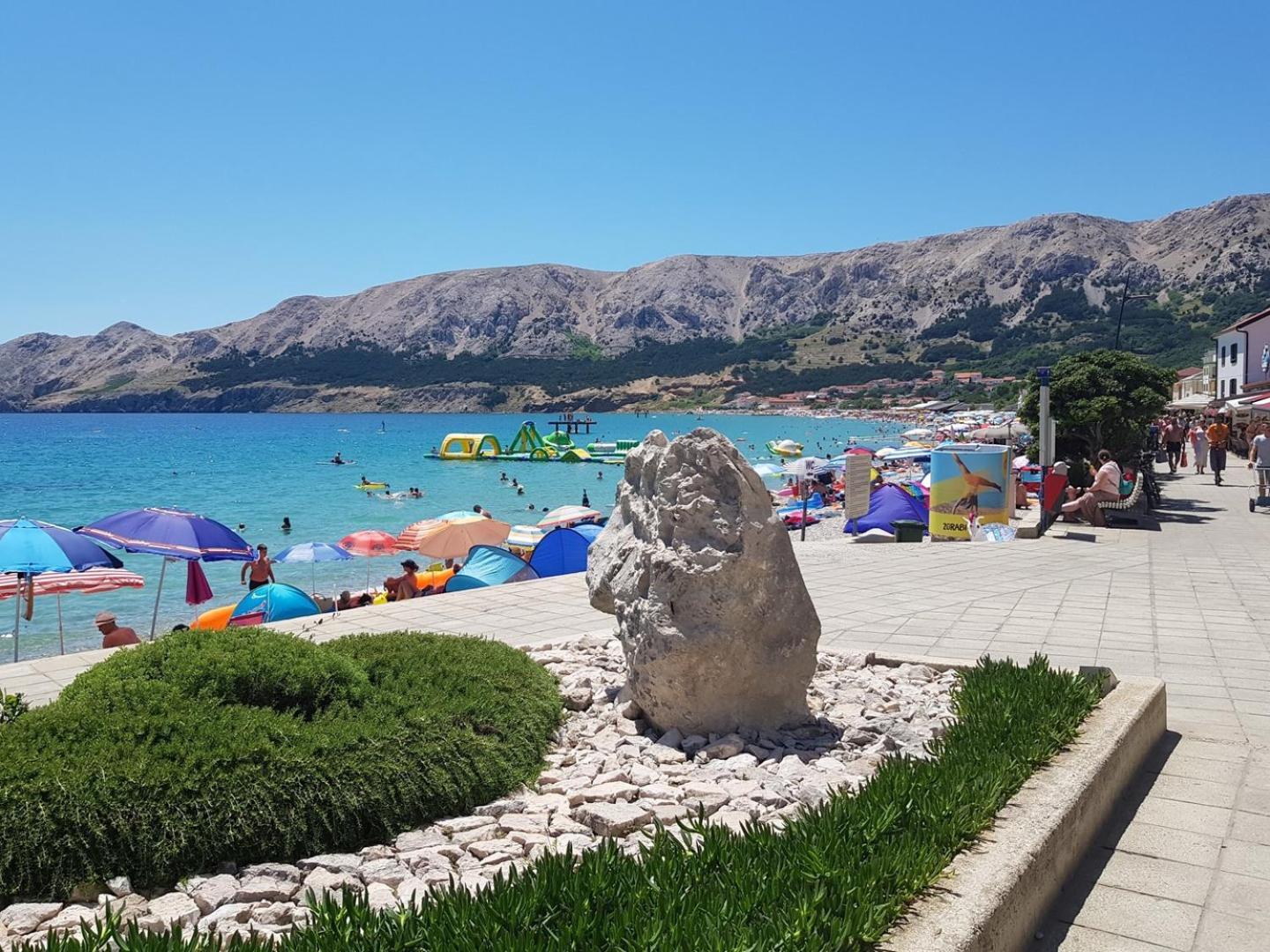 Apartments Lovincic Baška Esterno foto